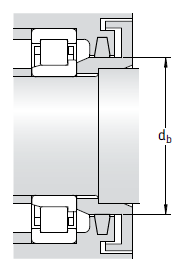 Однорядные цилиндрические роликоподшипники