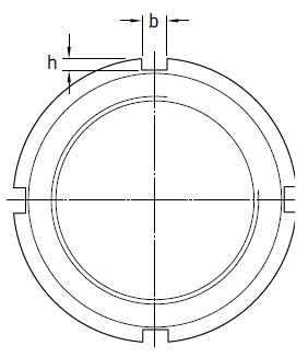 Стопорные гайки со стопорной шайбой типа KM(L) (M 10x0,75 - M 200x3)