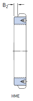 Стопорные гайки со стопорным бугелем типа HM(E) (Tr 220x4 - Tr 950x8)